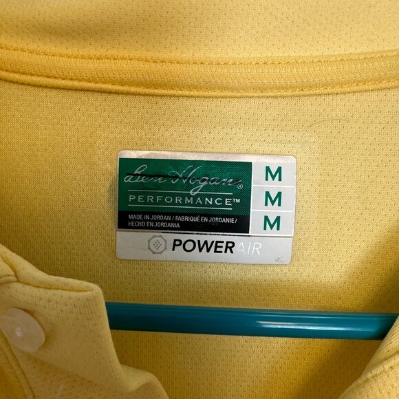 Ben Hogan Yellow Golf Polo Medium - Picture 2 of 5